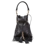 Saint Laurent Paris Quilted Leather Bucket Bag…