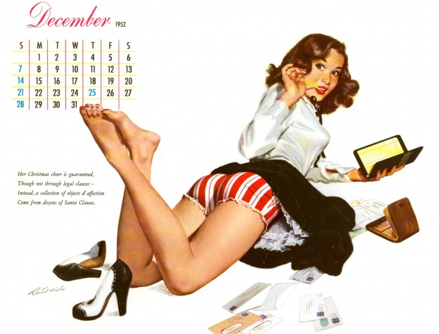 1952 Esquire-Calendar-12 - aubadegirl's closet